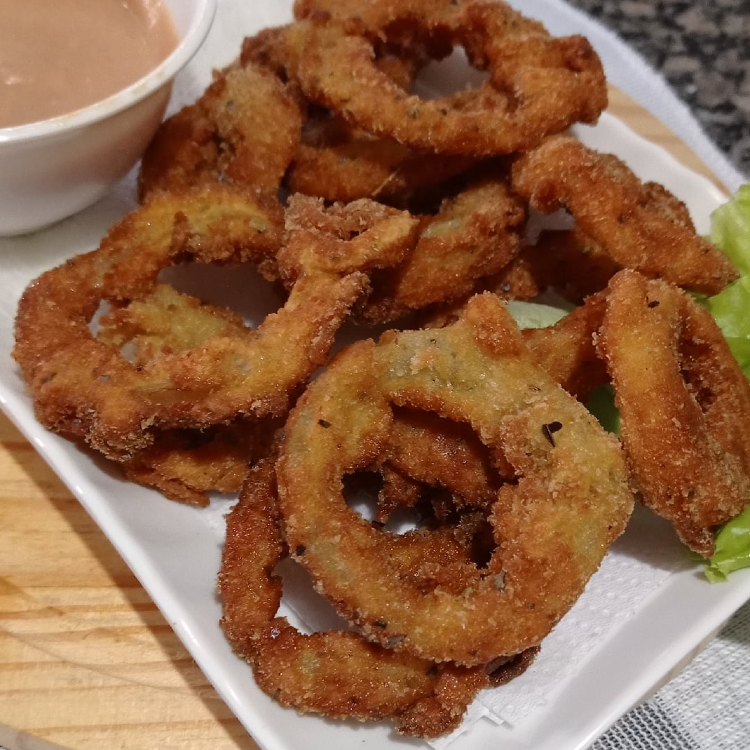 Photo of the breaded onion rings – recipe of breaded onion rings on DeliRec