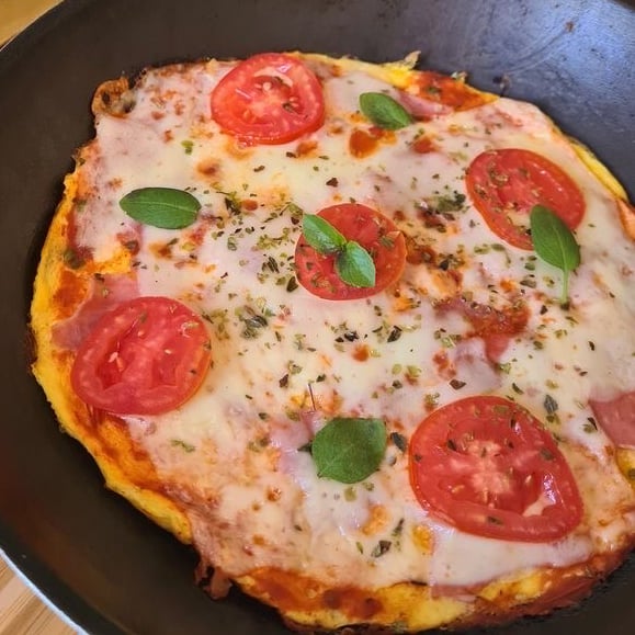 Foto da Pizza de omelete  - receita de Pizza de omelete  no DeliRec