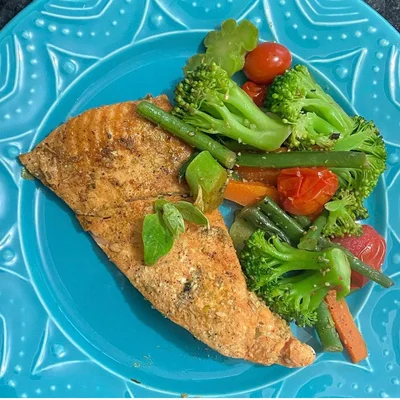 Recipe of Grilled Salmon without Oil on the DeliRec recipe website
