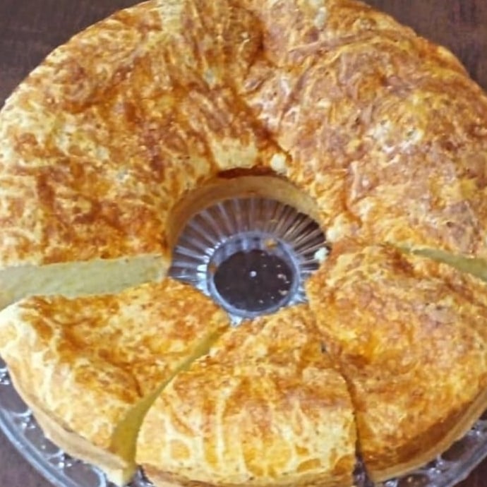 Foto da Bolo pão de queijo - receita de Bolo pão de queijo no DeliRec