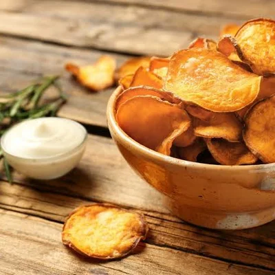 Recipe of Sweet Potato Chips on the DeliRec recipe website
