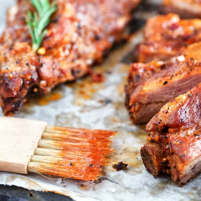 Recipe of Pork Ribs With Ginger and Honey on the DeliRec recipe website
