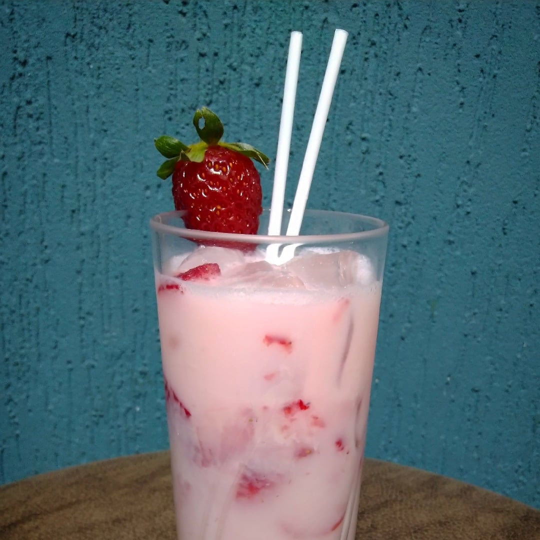 Photo of the STRAWBERRY CAIPIFRUIT (NO ALCOHOL) – recipe of STRAWBERRY CAIPIFRUIT (NO ALCOHOL) on DeliRec