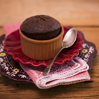 Recipe of SOUFFLE CHOCOLATE on the DeliRec recipe website