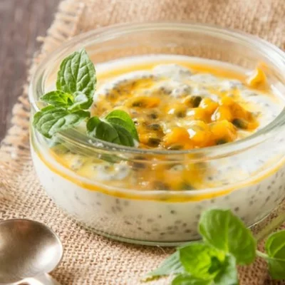 Recipe of PASSION FRUIT MOUSSE WITH FAST TANG on the DeliRec recipe website