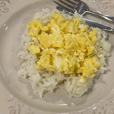 Recipe of Rice with egg on the DeliRec recipe website