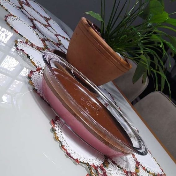 Photo of the Strawberry Mousse with Chocolate Ganache – recipe of Strawberry Mousse with Chocolate Ganache on DeliRec