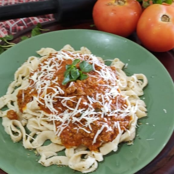 Photo of the Chef's Pasta with Bolognese Sauce – recipe of Chef's Pasta with Bolognese Sauce on DeliRec
