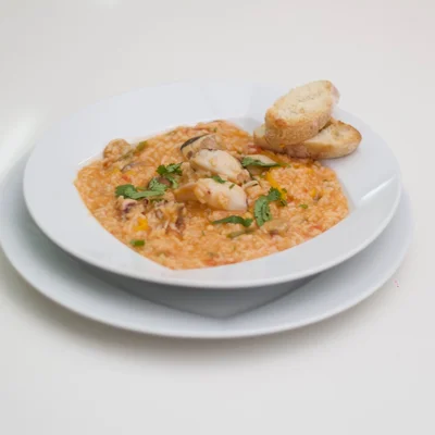 Recipe of squid rice on the DeliRec recipe website