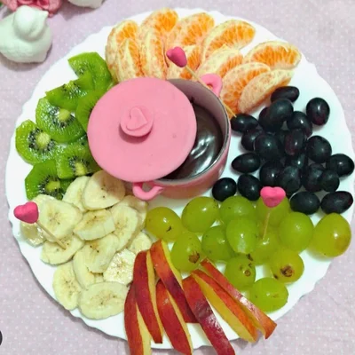 Recipe of fruit board on the DeliRec recipe website