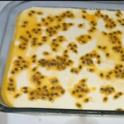 Recipe of Passion fruit mousse with 3 ingredients on the DeliRec recipe website