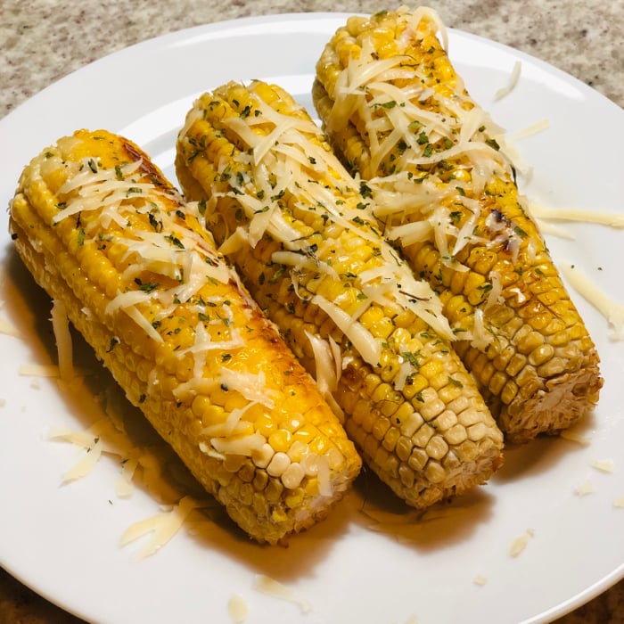 Photo of the Wonder Corn with Parmesan and Garlic – recipe of Wonder Corn with Parmesan and Garlic on DeliRec