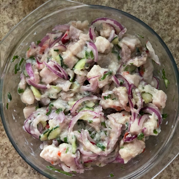Photo of the Refreshing Tuna Ceviche – recipe of Refreshing Tuna Ceviche on DeliRec