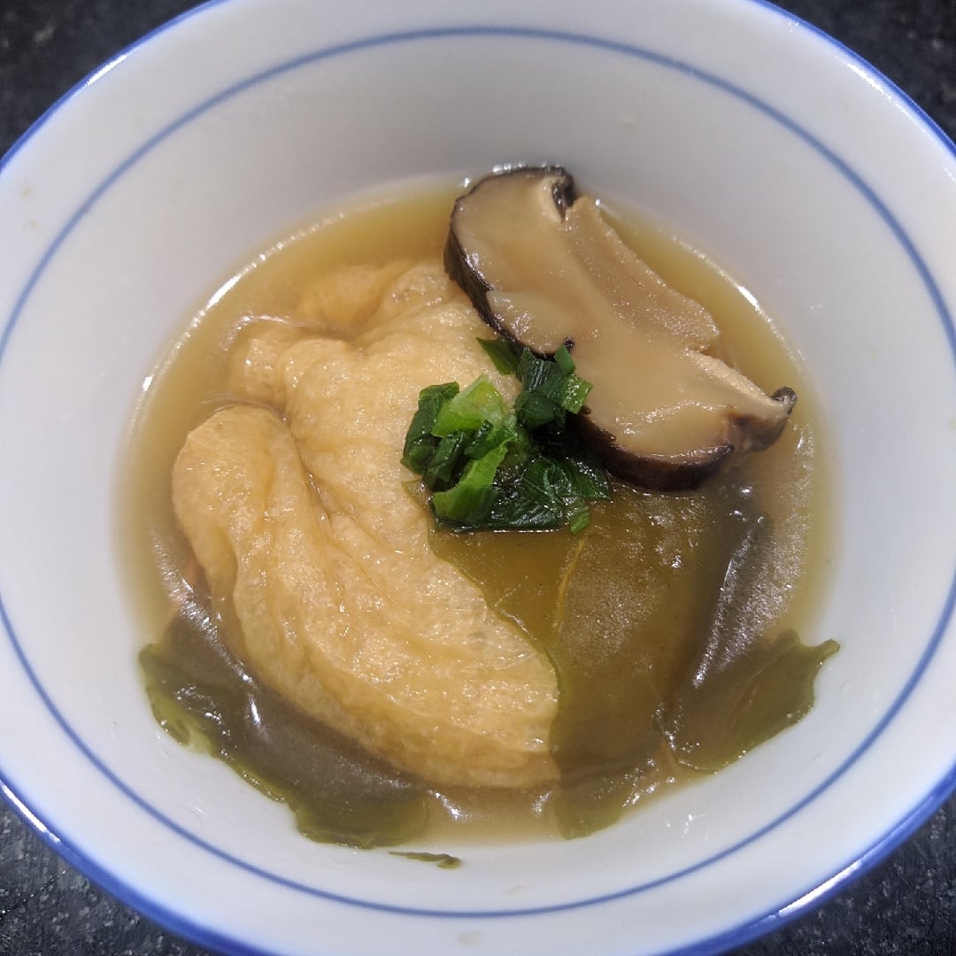 Foto da Sopa de aguê com mochi - receita de Sopa de aguê com mochi no DeliRec
