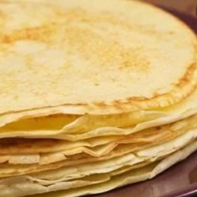 Recipe of simple pancakes on the DeliRec recipe website
