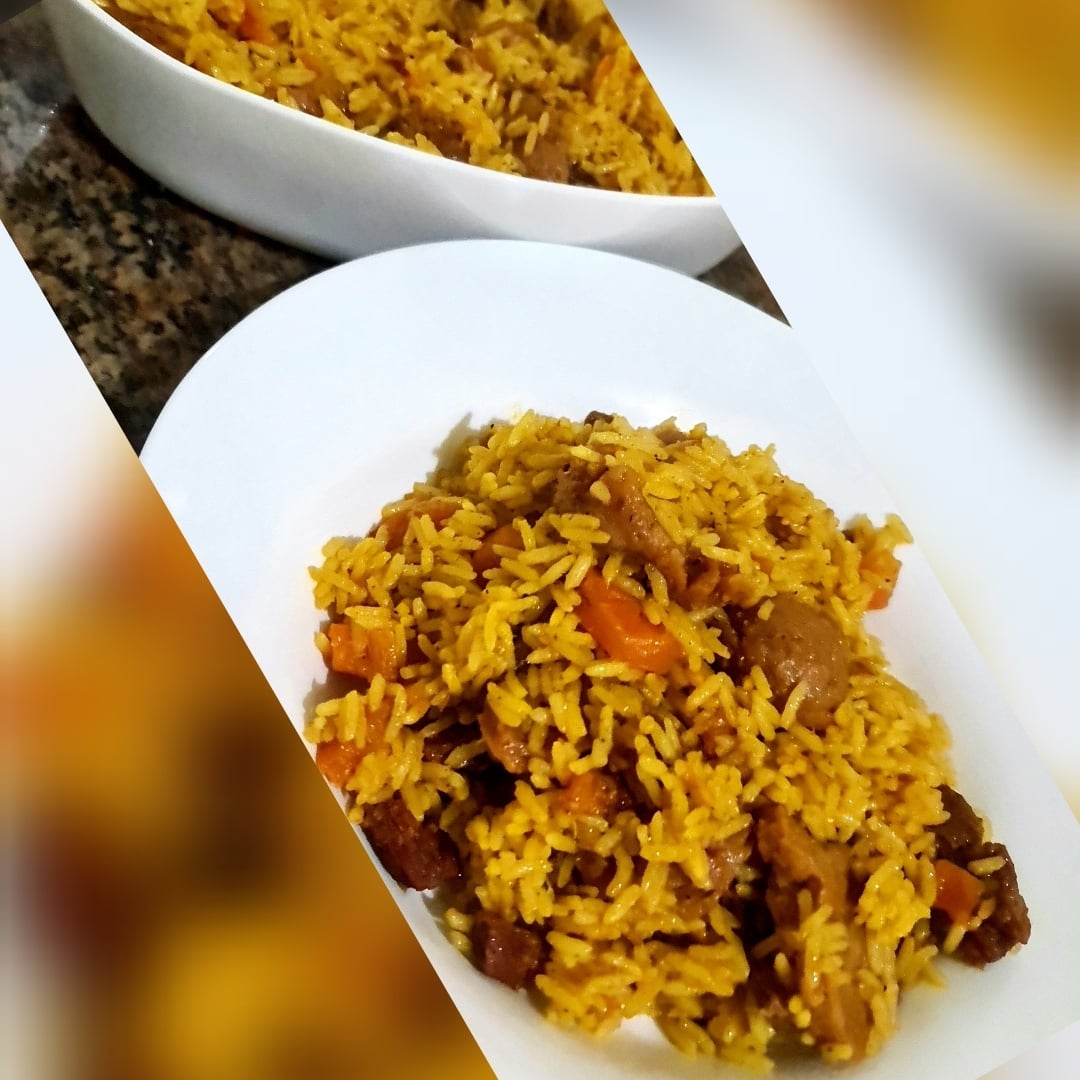 Photo of the Pressed rice with minced meat – recipe of Pressed rice with minced meat on DeliRec