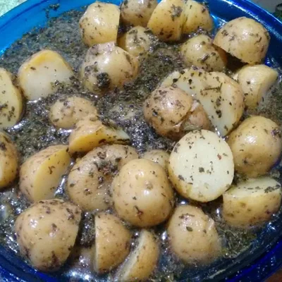 Recipe of pickled potato on the DeliRec recipe website