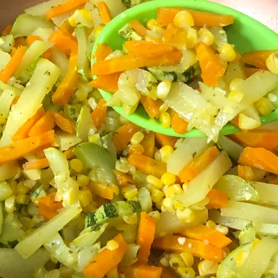 Recipe of Sauteed vegetable salad on the DeliRec recipe website