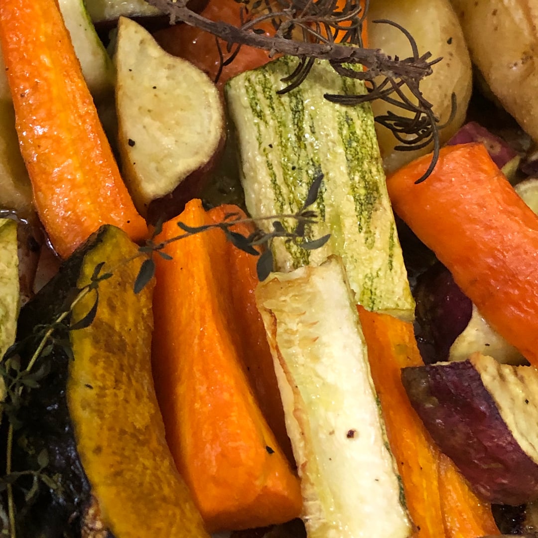 Photo of the roasted vegetables – recipe of roasted vegetables on DeliRec
