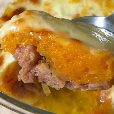 Recipe of Escondidinho Sausage with Pumpkin 😋 on the DeliRec recipe website