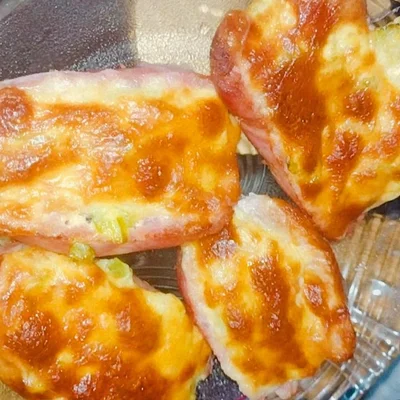 Recipe of Tuscan Sausage Stuffed with Vinaigrette Gratin with Cheese on the DeliRec recipe website