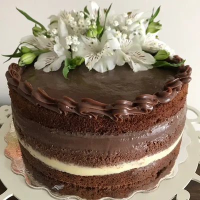 Recipe of Chocolate sponge cake for pies on the DeliRec recipe website