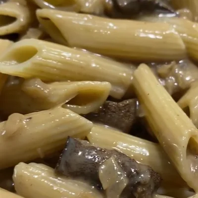 Recipe of Pasta with mushroom sauce on the DeliRec recipe website