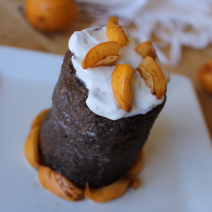 Photo of the Carob cake with loquats – recipe of Carob cake with loquats on DeliRec