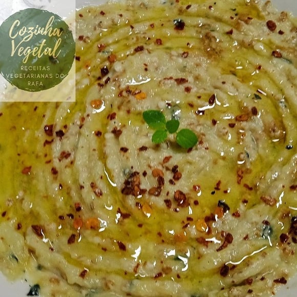 Foto da Babaganoush (pasta árabe de berinjela) - receita de Babaganoush (pasta árabe de berinjela) no DeliRec