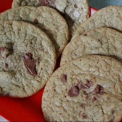 Recipe of subway type cookies on the DeliRec recipe website