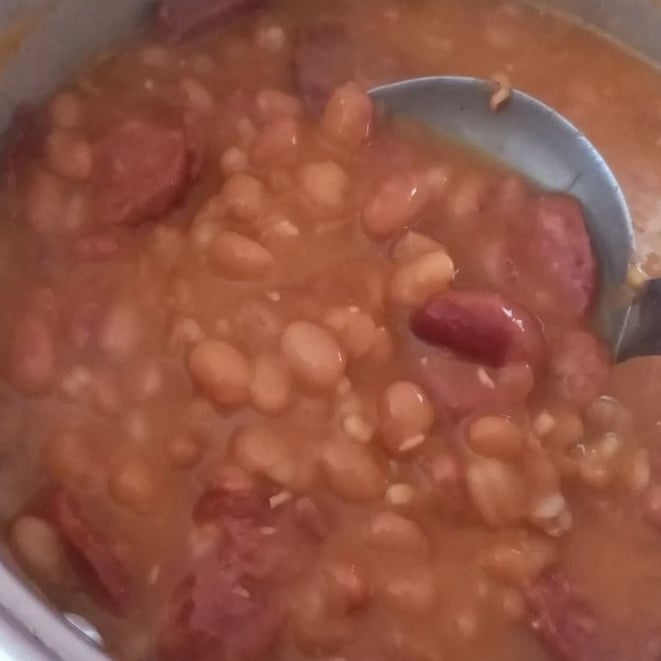 Photo of the Beans with pepperoni sausage – recipe of Beans with pepperoni sausage on DeliRec