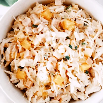 Recipe of Chicken salad with pineapple on the DeliRec recipe website