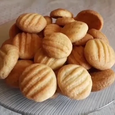 Receta de galleta de mantequilla en el sitio web de recetas de DeliRec