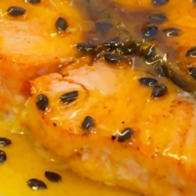 Recipe of CHICKEN FILLET WITH PASSION FRUIT SAUCE on the DeliRec recipe website
