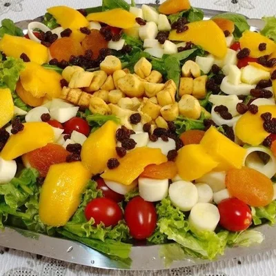 Recipe of Tropical salad on the DeliRec recipe website