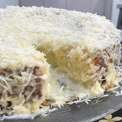Recipe of Frozen coconut cake on the DeliRec recipe website
