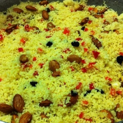 Recipe of Moroccan couscous on the DeliRec recipe website