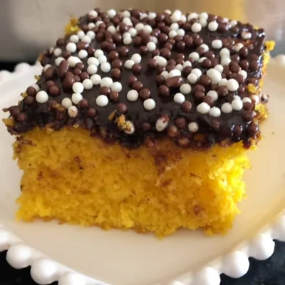 Recipe of Carrot Cake with Brigadeiro Topping on the DeliRec recipe website
