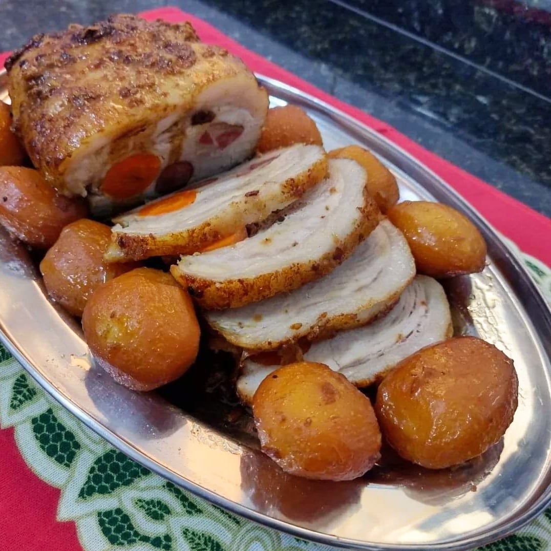 Photo of the Stuffed pork loin P/ (with potatoes) – recipe of Stuffed pork loin P/ (with potatoes) on DeliRec