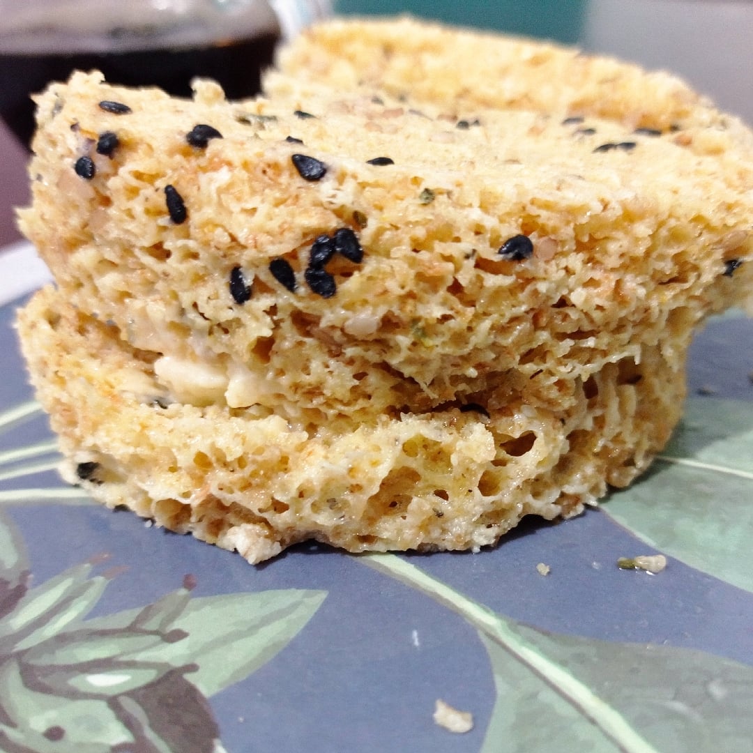 Photo of the Microwave Oatmeal Bread, ready in 3 minutes!@gastaofitness – recipe of Microwave Oatmeal Bread, ready in 3 minutes!@gastaofitness on DeliRec
