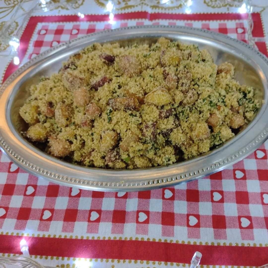 Photo of the Traditional farofa of the Gastão family – recipe of Traditional farofa of the Gastão family on DeliRec
