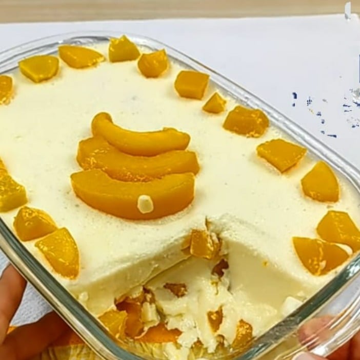Photo of the  Peach Ice Cream – recipe of  Peach Ice Cream on DeliRec