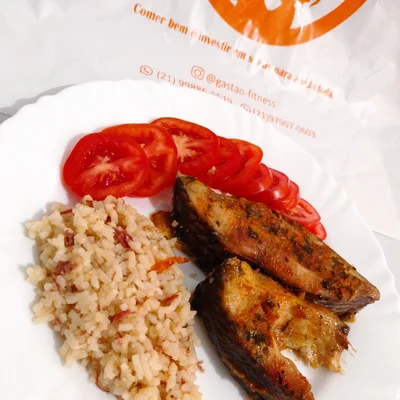 Recipe of ROASTED TILAPIA WITH SMOKED PAPRICE @gastaoftness on the DeliRec recipe website