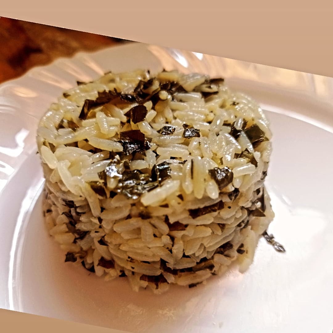 Photo of the Broccoli leaf rice – recipe of Broccoli leaf rice on DeliRec
