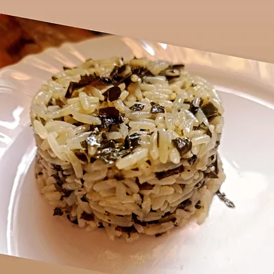 Recipe of Broccoli leaf rice on the DeliRec recipe website