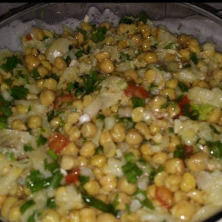 Photo of the Chickpea salad with cod – recipe of Chickpea salad with cod on DeliRec