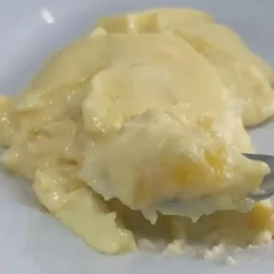 Recipe of Pineapple ice cream with gelatin on the DeliRec recipe website