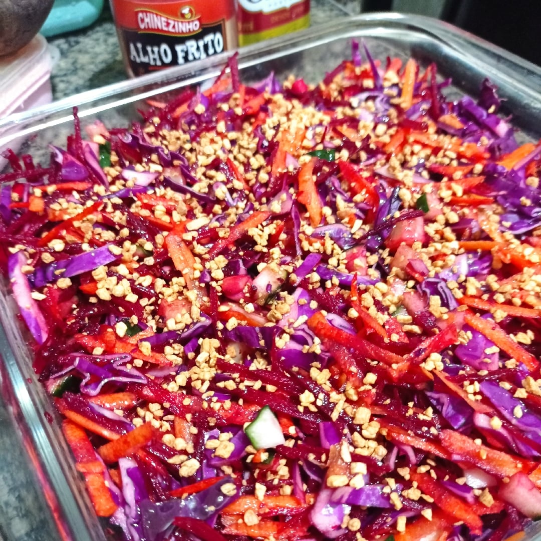 Photo of the Beetroot Salad with Red Cabbage @gastaofitness – recipe of Beetroot Salad with Red Cabbage @gastaofitness on DeliRec