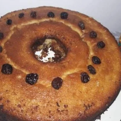 Recipe of simple raisin cake on the DeliRec recipe website