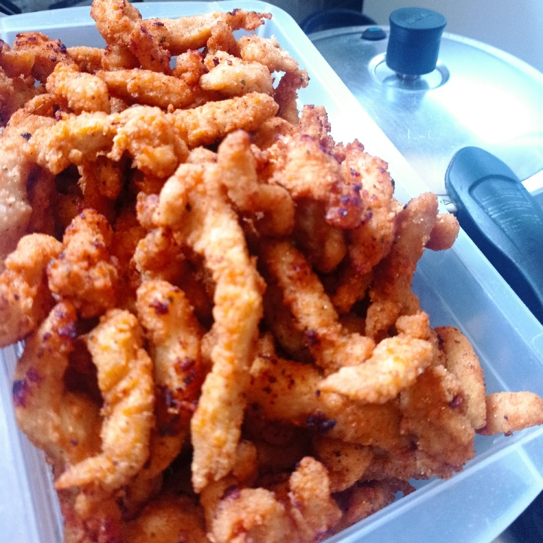 Photo of the Crispy chicken strips, special to serve friends in the pantry – recipe of Crispy chicken strips, special to serve friends in the pantry on DeliRec